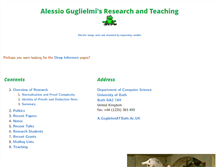 Tablet Screenshot of alessio.guglielmi.name